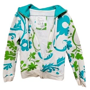 Aeropostale Vintage Y2K Hawaiian Fleece Hoodie
